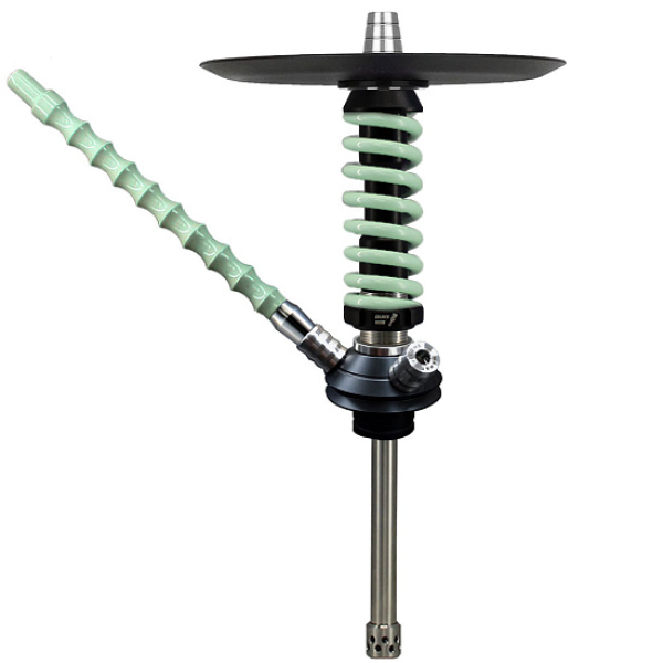 Кальян Mamay Custom Coilovers Micro Черный-Мята  в Нижнем Новгороде