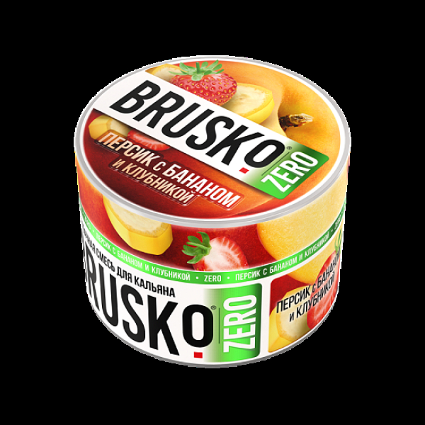 Смесь Brusko Персик С Бананом И Клубникой (Zero)  50 гр в Нижнем Новгороде