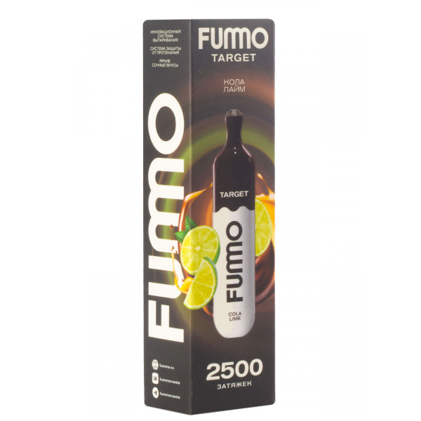 Fummo Target Кола Лайм (2500 Затяжек) в Нижнем Новгороде