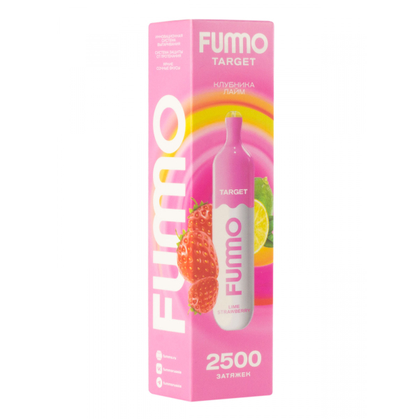 Fummo Target Клубника Лайм (2500 Затяжек) в Нижнем Новгороде