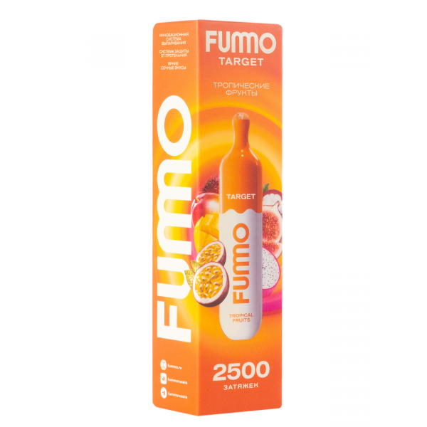 Fummo Target Тропические Фрукты (2500 Затяжек) в Нижнем Новгороде