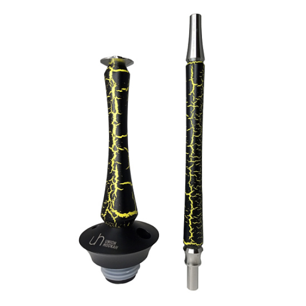 Кальян Union Hookah Sleek Кракле Желтый  в Нижнем Новгороде