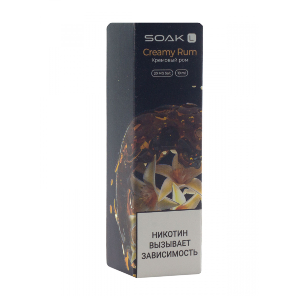 Жидкость Soak Creamy Rum 10 Мл 2 Мг в Нижнем Новгороде