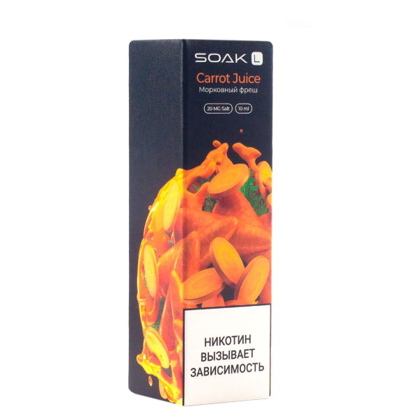 Жидкость Soak Carrot Juice 10 Мл 2 Мг в Нижнем Новгороде