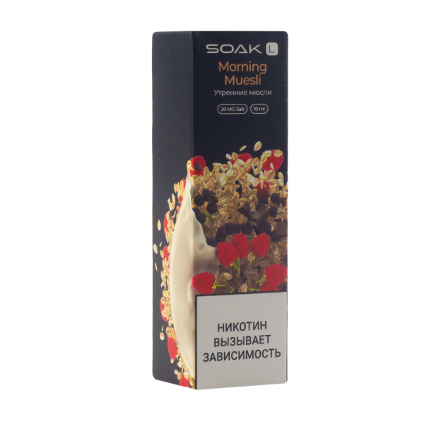 Жидкость Soak Morning Muesli 10 Мл 2 Мг в Нижнем Новгороде