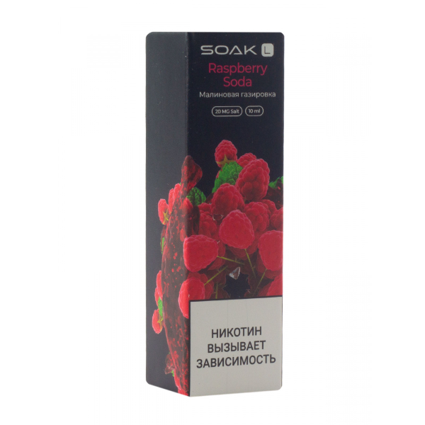 Жидкость Soak Raspberry Soda 10 Мл 2 Мг в Нижнем Новгороде
