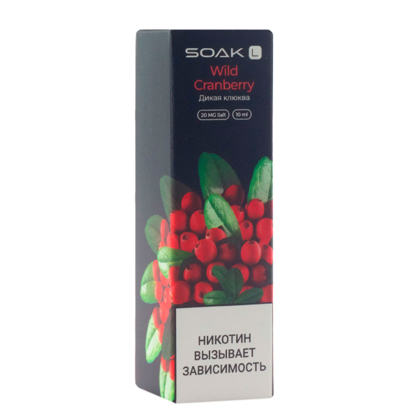 Жидкость Soak Wild Cranberry 10 Мл 2 Мг в Нижнем Новгороде