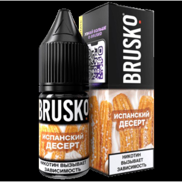 Жидкость Brusko Salt Испанский Десерт 10 Мл 2 Мг в Нижнем Новгороде