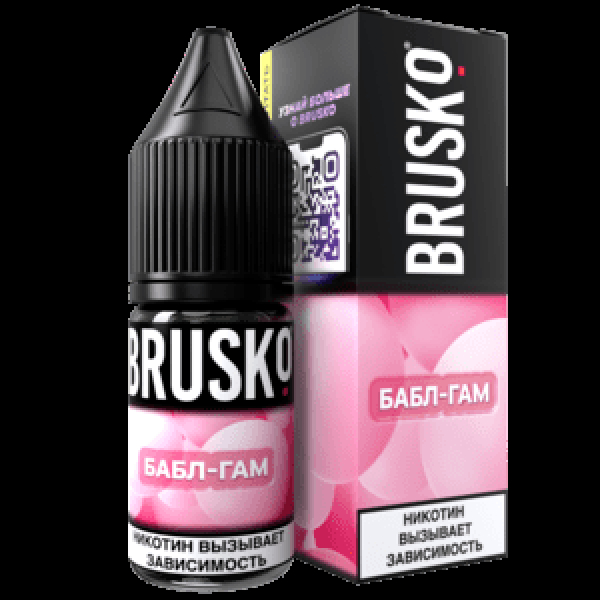 Жидкость Brusko Salt Бабл-Гам10 Мл 2 Мг в Нижнем Новгороде
