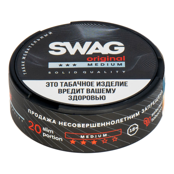 Жевательный табак Swag Medium Original 10 грамм в Нижнем Новгороде