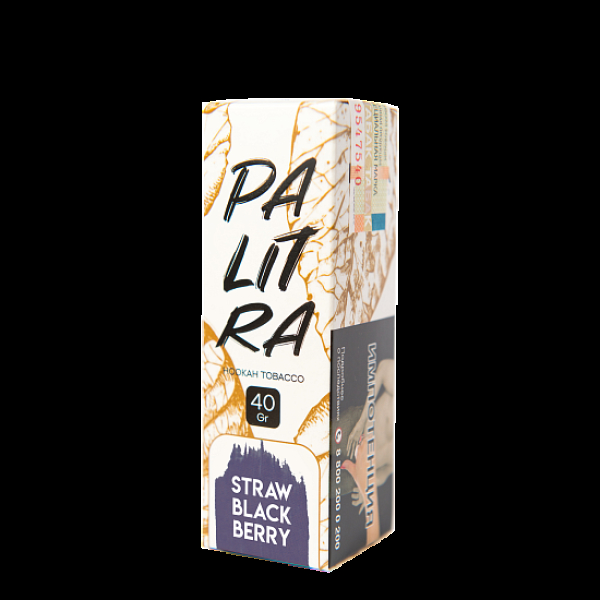 Табак Palitra Straw Black Berry (Земляника Ежевика)  40 грамм в Нижнем Новгороде