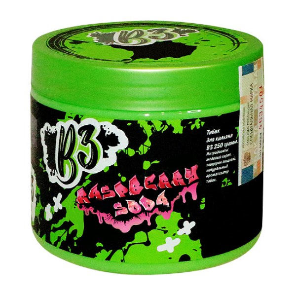 Табак B3 Raspberry Soda  250 грамм в Нижнем Новгороде