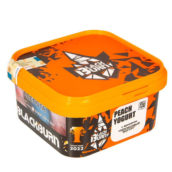 Табак Burn Black Peach Yogurt  200 грамм в Нижнем Новгороде