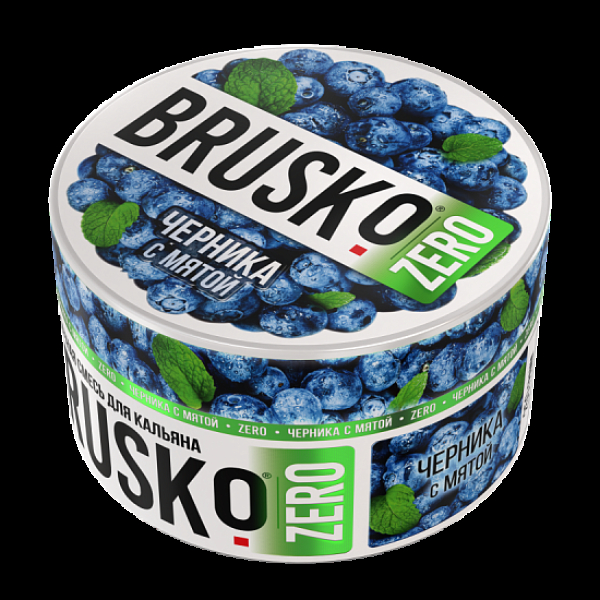 Смесь Brusko Черника С Мятой (Zero)  250 гр в Нижнем Новгороде