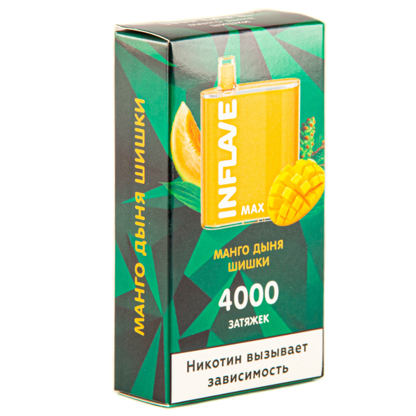 Inflave Max Манго-Дыня-Шишки (4000 Затяжек) в Нижнем Новгороде
