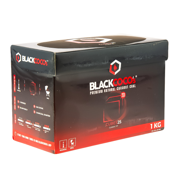Уголь Blackcoco’s Кокосовый 72 Шт (25 Мм) в Нижнем Новгороде