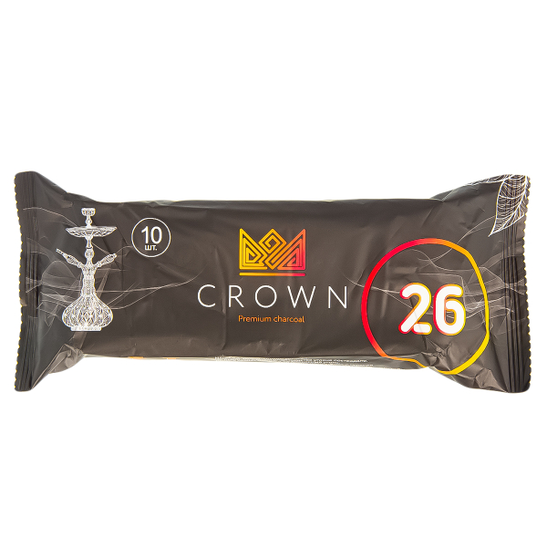 Уголь Crown Кокосовый 10 Шт (26 Мм) в Нижнем Новгороде