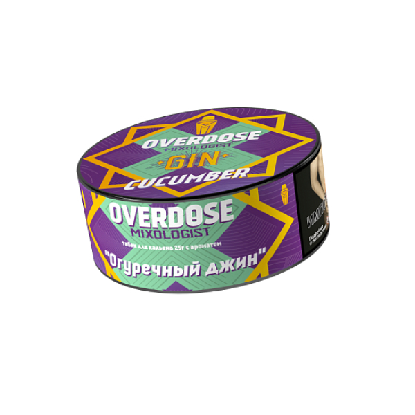 Табак Overdose Gin Cucumber   25 грамм в Нижнем Новгороде