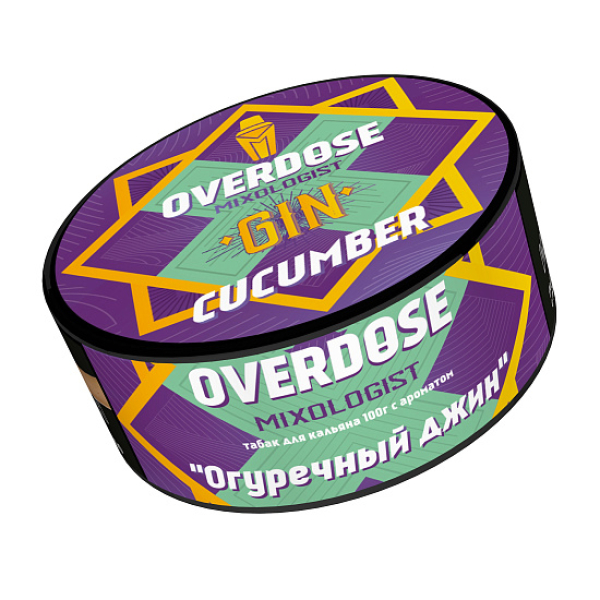 Табак Overdose Gin Cucumber  100 грамм в Нижнем Новгороде