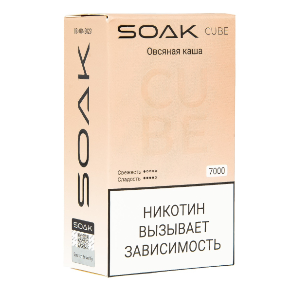 Soak Cube Овсяная Каша 7000 Затяжек в Нижнем Новгороде