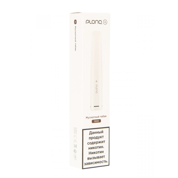 Plonq Plus Мускатный Табак (1500 Затяжек) 20 Мг в Нижнем Новгороде