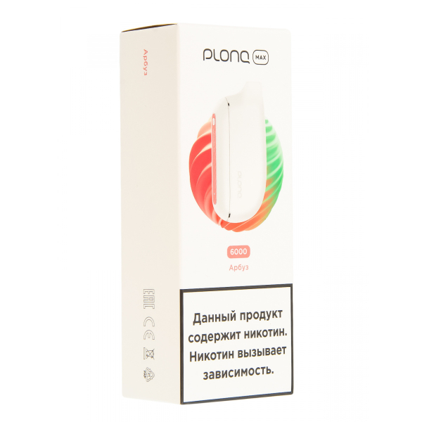 Plonq Max Арбуз (6000 Затяжек) 20 Мг в Нижнем Новгороде