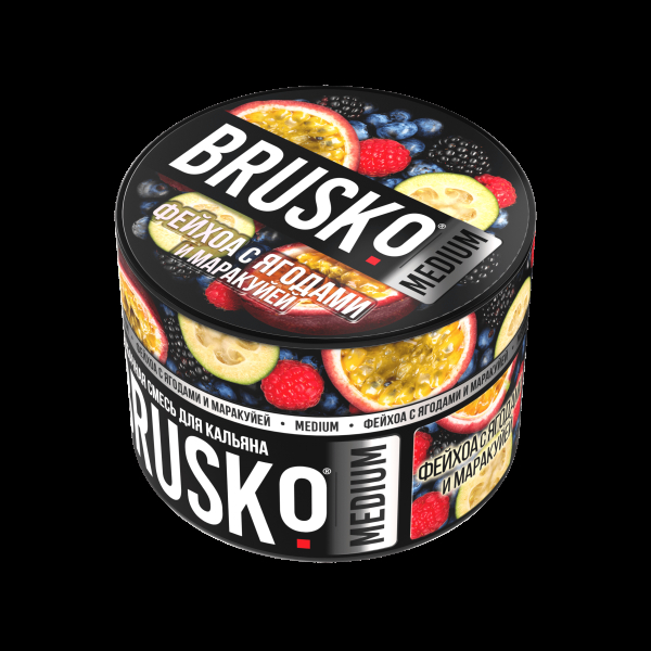 Смесь Brusko Medium Фейхоа С Ягодами И Маракуйей  50 гр в Нижнем Новгороде