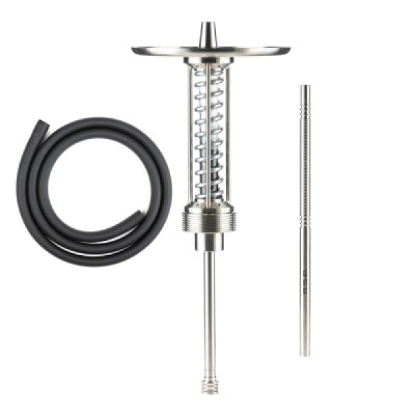 Кальян Bsp Hookah Cybertank White Black Chrome в Нижнем Новгороде