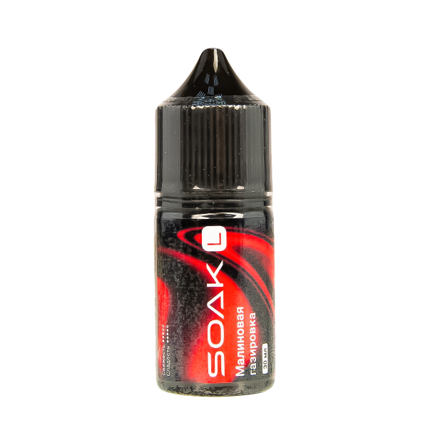 Жидкость Soak L30 Raspberry Soda 30 Мл 2 Мг в Нижнем Новгороде