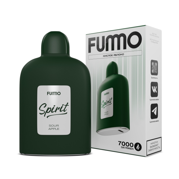 Электронка Fummo Spirit Кислое Яблоко  в Нижнем Новгороде