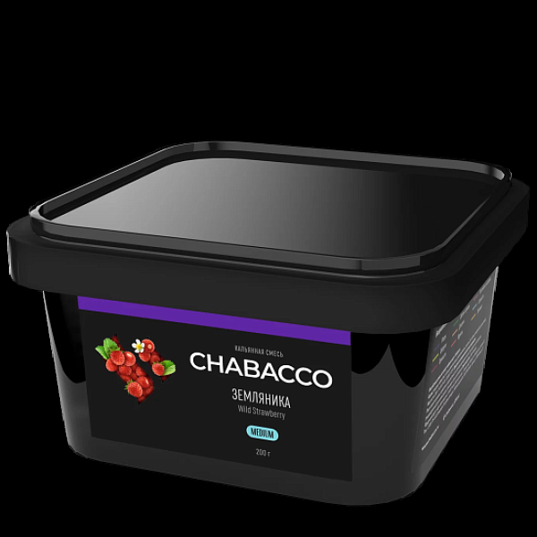 Смесь Chabacco Wild Strawberry    Medium 200 гр в Нижнем Новгороде
