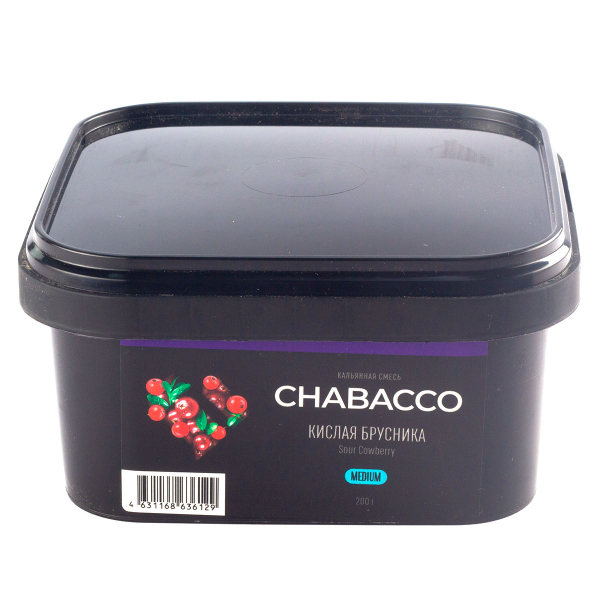 Смесь Chabacco Sour Cowberry    Medium 200 гр в Нижнем Новгороде
