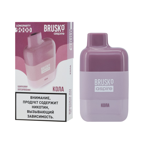 Электронка Brusko Longparty Кола (9000 Затяжек) в Нижнем Новгороде
