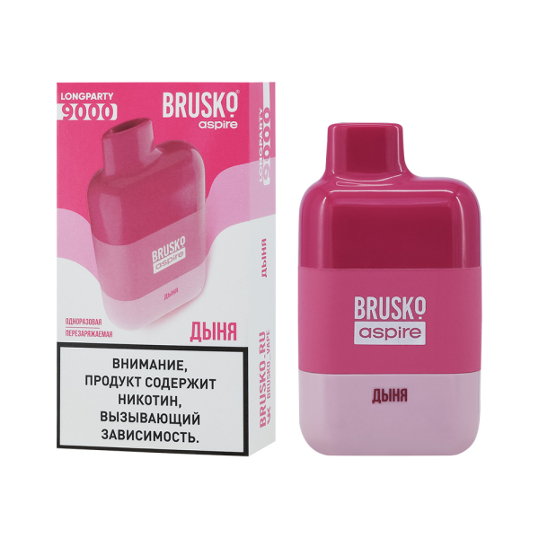 Электронка Brusko Longparty Дыня (9000 Затяжек) в Нижнем Новгороде