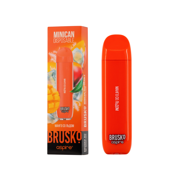 Электронка Brusko Minican Манго Со Льдом (1500 Затяжек) в Нижнем Новгороде