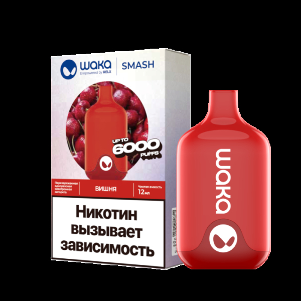 Электронка Waka Вишня (6000 Затяжек) в Нижнем Новгороде