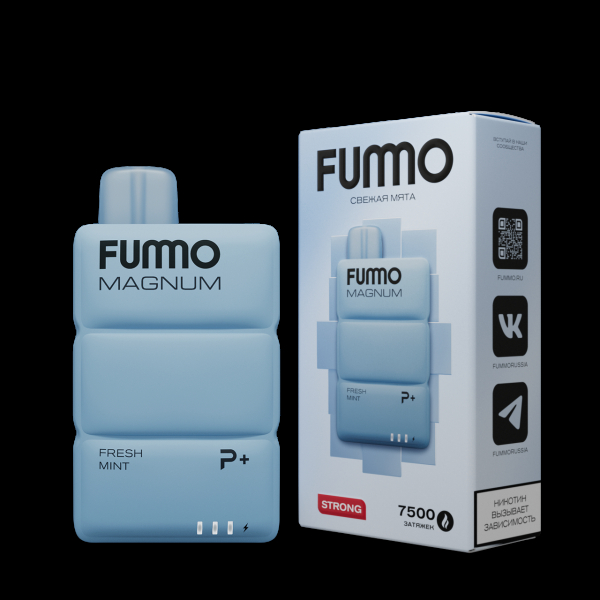 Электронка Fummo Magnum Свежая Мята (7500 Затяжек) в Нижнем Новгороде