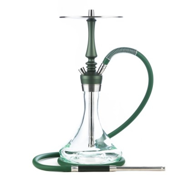 Кальян Hoob Mars Pro Mini British Racing Green Stainless Steel в Нижнем Новгороде