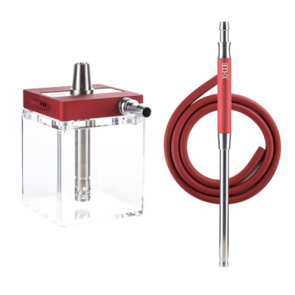 Кальян Hoob Subatom Wine Red Stainless Steel в Нижнем Новгороде
