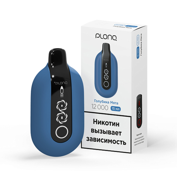 Электронка Plonq Ultra 12000 Голубика Мята в Нижнем Новгороде