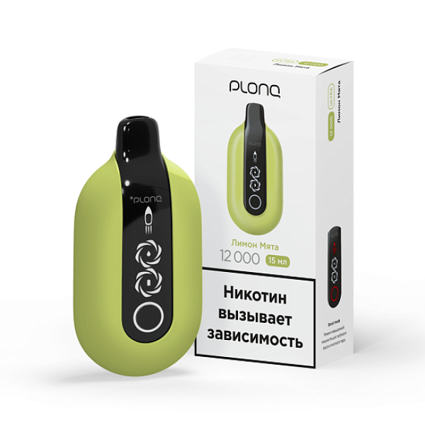 Электронка Plonq Ultra 12000 Лимон Мята в Нижнем Новгороде