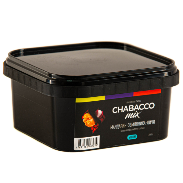 Смесь Chabacco Mix Medium Tangerine Strawberry Lychee  200 гр в Нижнем Новгороде