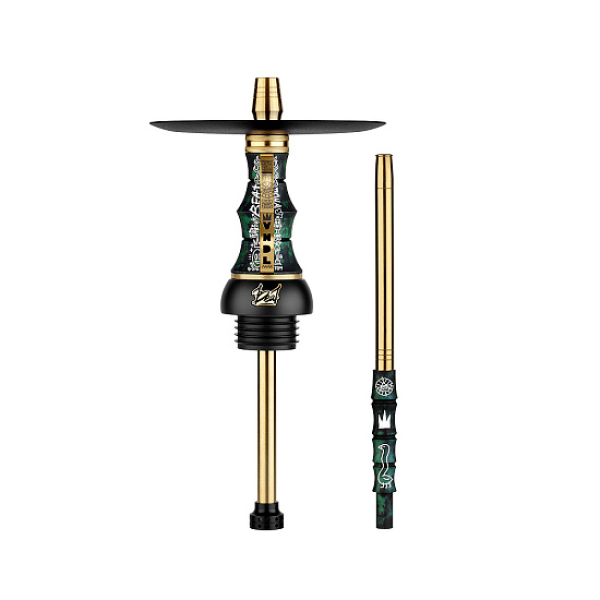 Кальян Alpha Hookah Beat Vndl Green Тонированная Колба  в Нижнем Новгороде