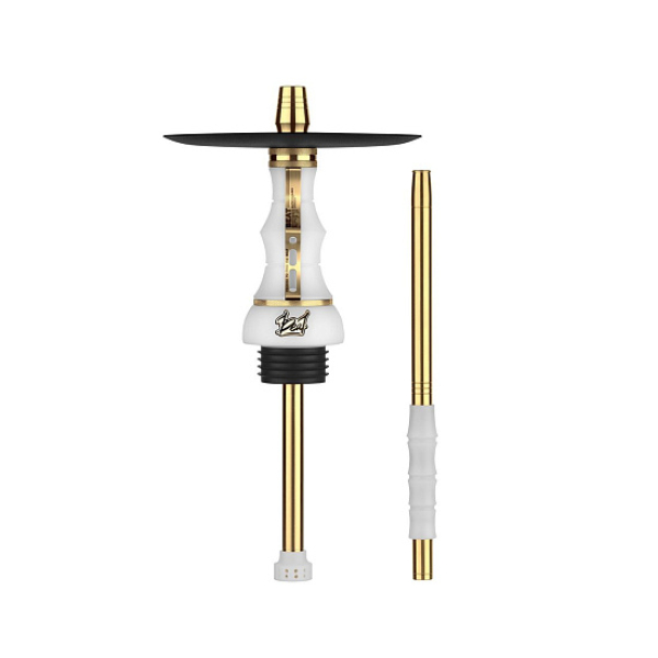 Кальян Alpha Hookah Beat White Gold Прозрачная Колба  в Нижнем Новгороде