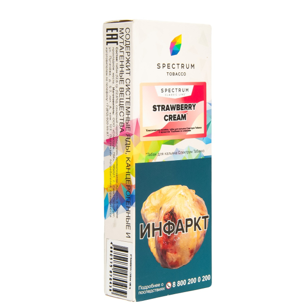 Табак Spectrum Strawberry Cream  100 гр в Нижнем Новгороде