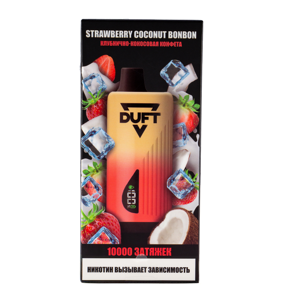 Электронка Duft Strawberry Coconut Bonbon (10000 Затяжек) в Нижнем Новгороде
