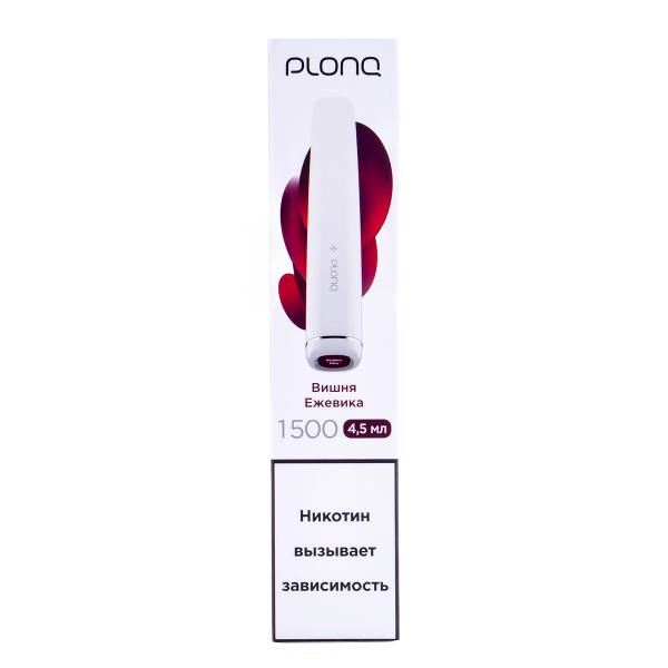 Электронка Plonq Plus Вишня Ежевика (1500 Затяжек) 20 Мг в Нижнем Новгороде