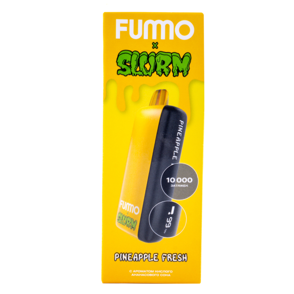 Электронка Fummo Indic Slurm Кислый Ананасовый Сок (10 000 Затяжек) в Нижнем Новгороде