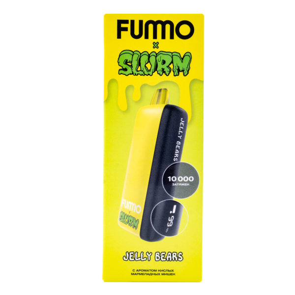 Электронка Fummo Indic Slurm Кислые Мармеладные Мишки (10 000 Затяжек) в Нижнем Новгороде