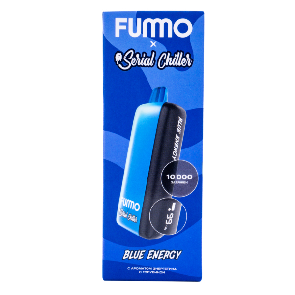 Электронка Fummo Indic Serial Chiller Энергетик С Голубикой (10 000 Затяжек) в Нижнем Новгороде